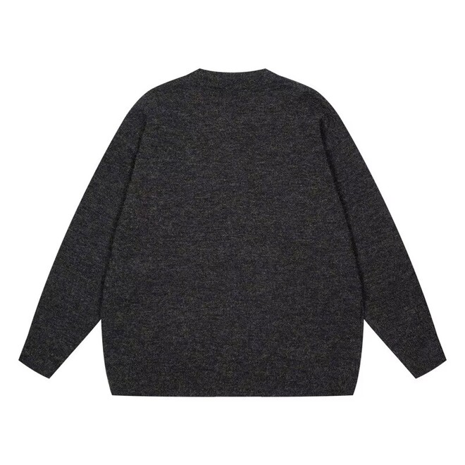 Wholesale 2 Pcs of Retro Mens Loose Fit Autumn Cardigan