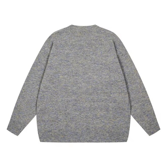 Wholesale 2 Pcs of Retro Mens Loose Fit Autumn Cardigan