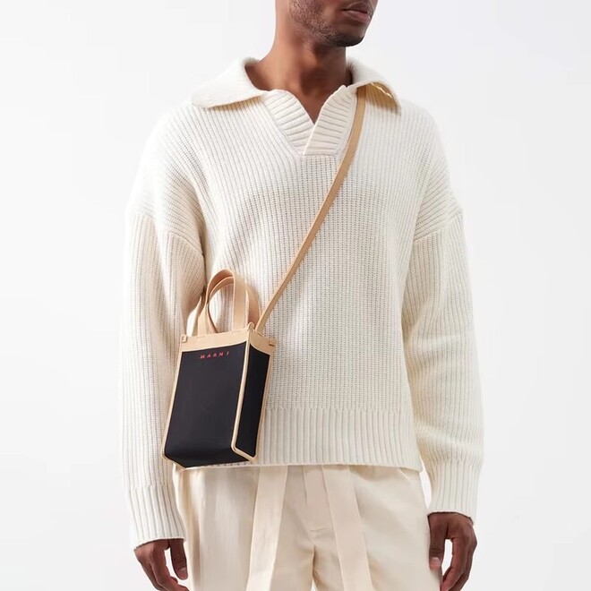 Vintage Turn Down Neck Ribbed Cotton Long Sleeve Sweater