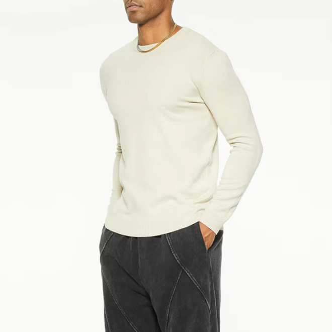 Mens Basic Turtle Neck Sweater
