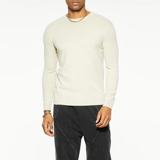 Mens Basic Turtle Neck Sweater