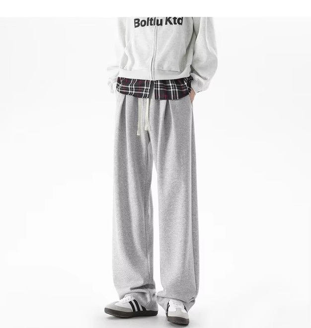 Wholesale 3 Prs of High Street Loose Wide Leg Mens Sweatpants