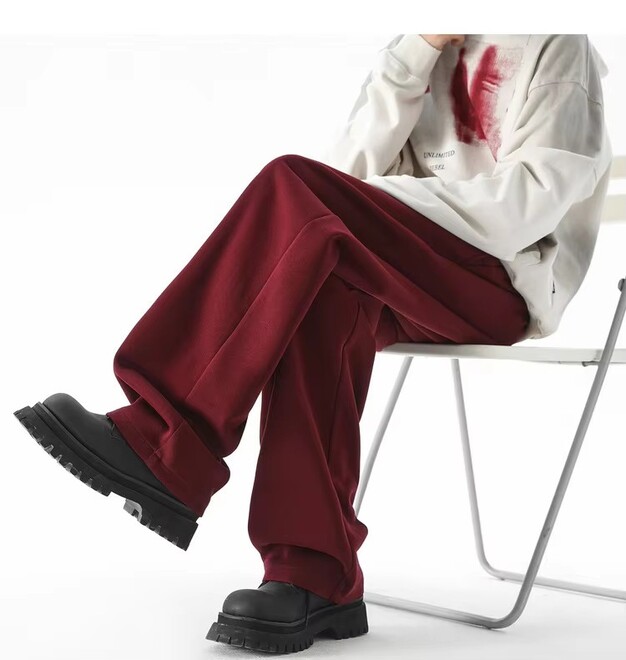 Wholesale 3 Prs of High Street Loose Wide Leg Mens Sweatpants