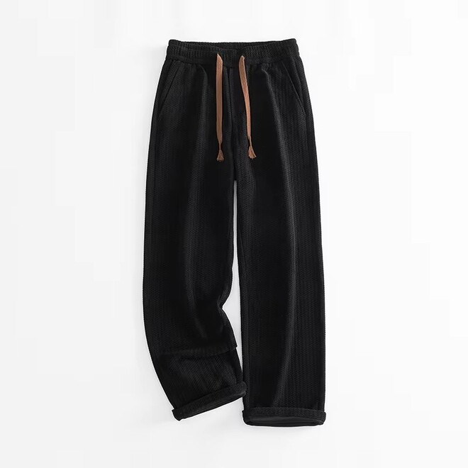 Mens Heavy Autumn Sports Straight Leg Sweatpants