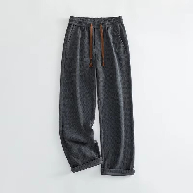 Mens Heavy Autumn Sports Straight Leg Sweatpants
