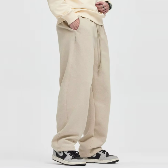 Straight Leg Casual Comfortable Wide Leg Sweatpants for Men