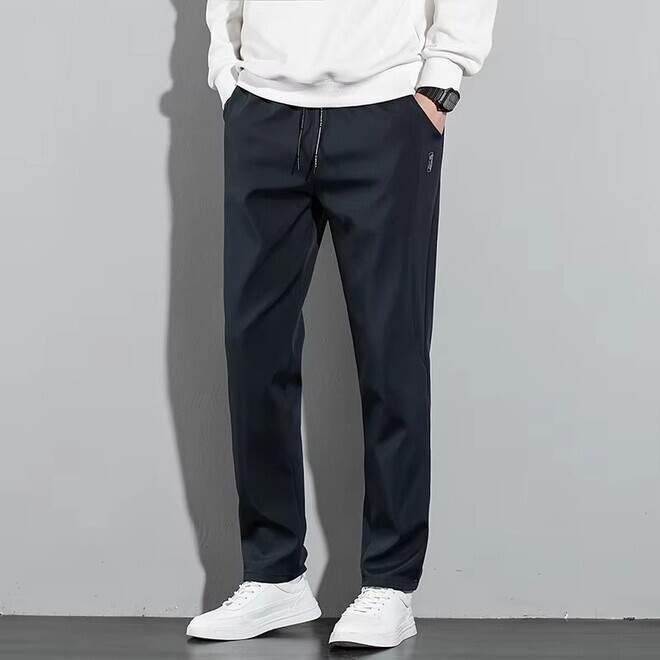 Mens Casual Cotton Drawstring Sweatpants