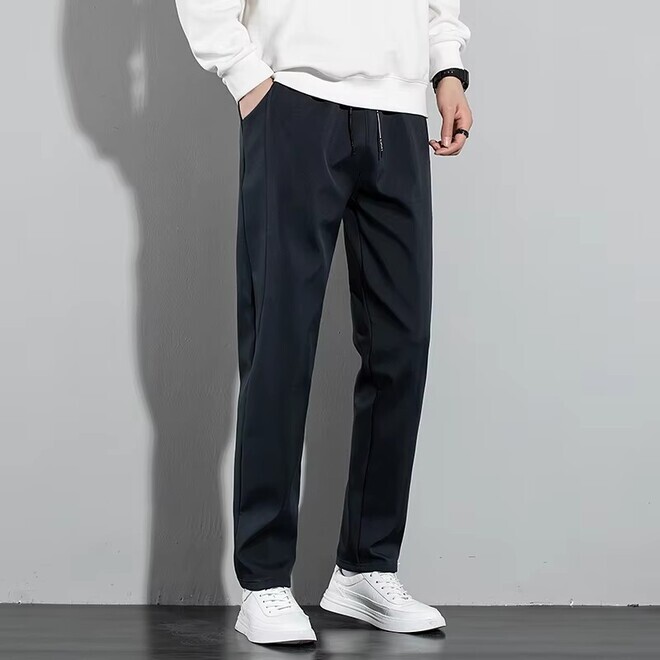 Mens Casual Cotton Drawstring Sweatpants