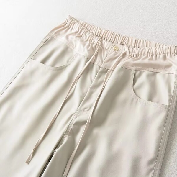 Wholesale 2 Prs of Womens Casual Loose Wide Leg Pants