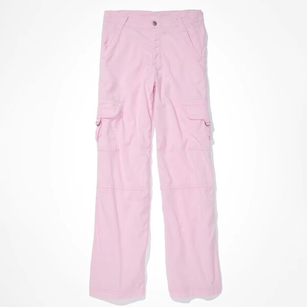 MultiPocket Loose Wide Leg Womens Pants