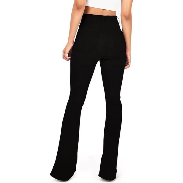 Womens High Waisted Flared Pants