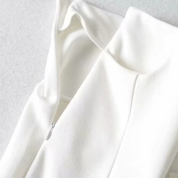 Fashion Solid Color Split Casual Straight Leg Pants